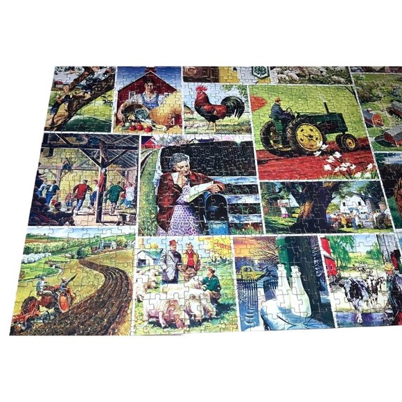 Masterpiece 1000 piece Puzzle "Farmland Collage" - Picture 7 of 11